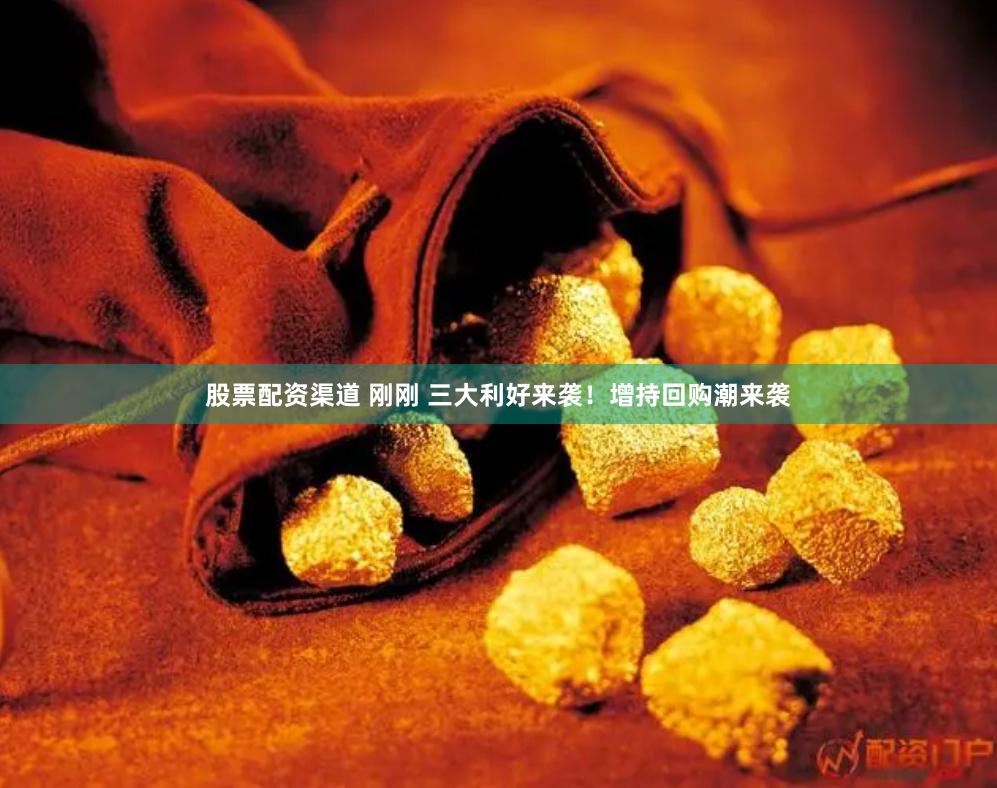 股票配资渠道 刚刚 三大利好来袭！增持回购潮来袭